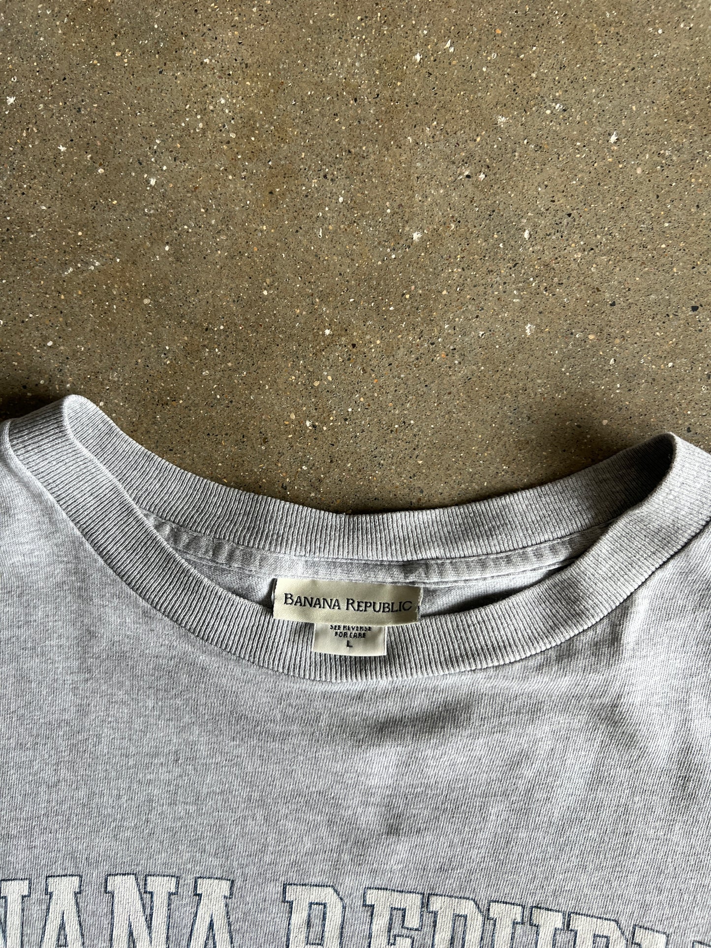 Vintage White Banana Republic Shirt - L