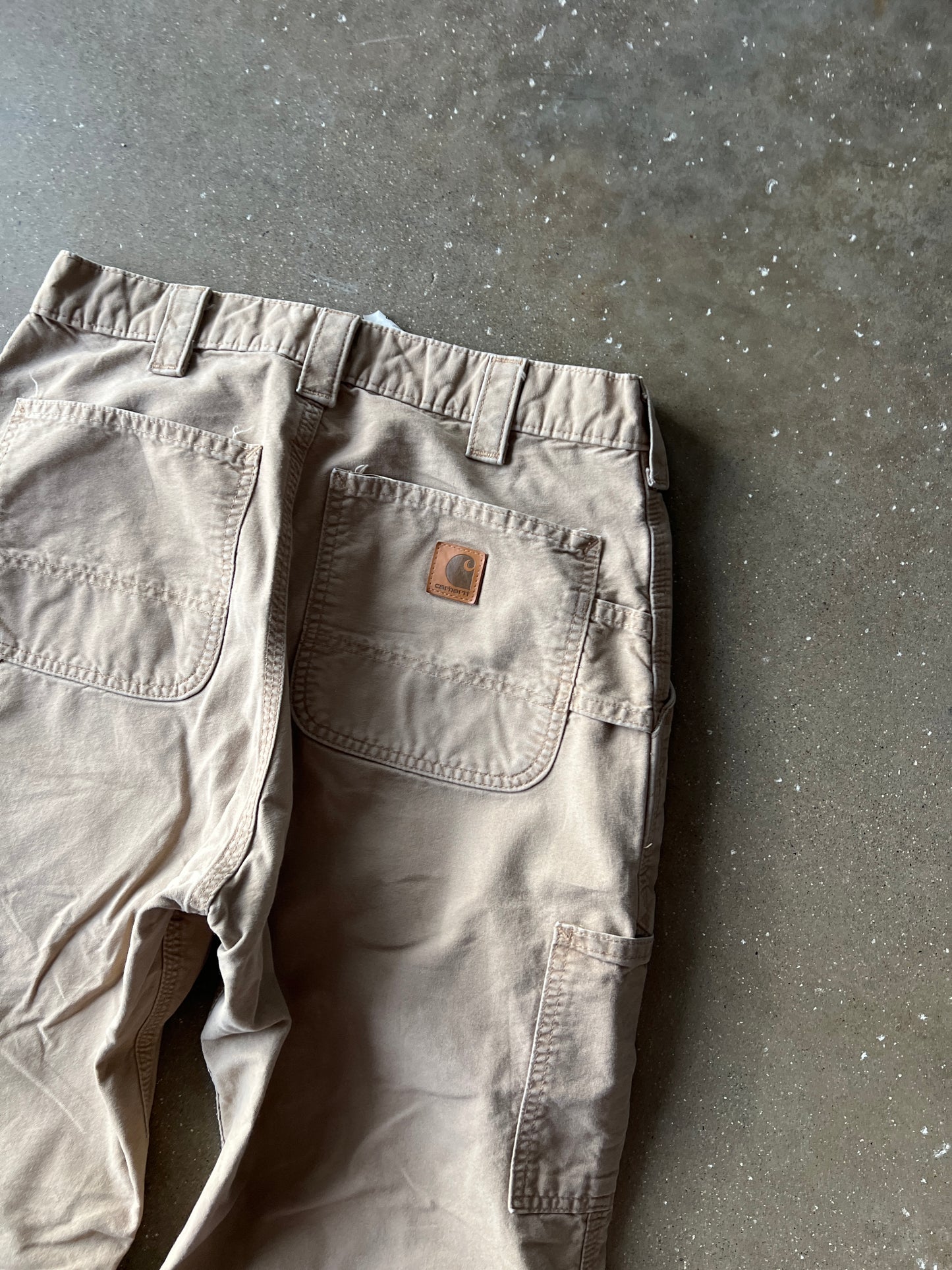 Vintage Carmel Tan Carhartt Carpenter Pants - 32