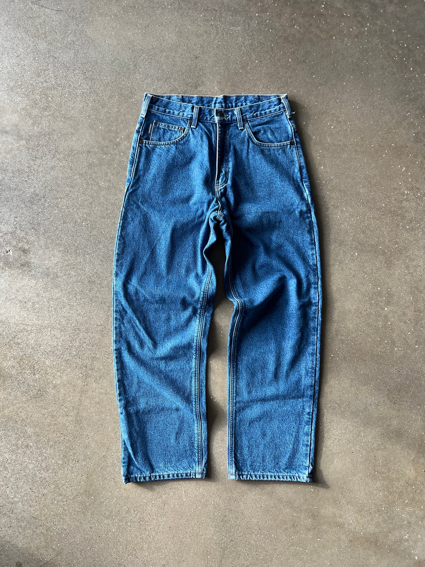 Vintage Dark Denim Carhartt Carpenter Pants - 32
