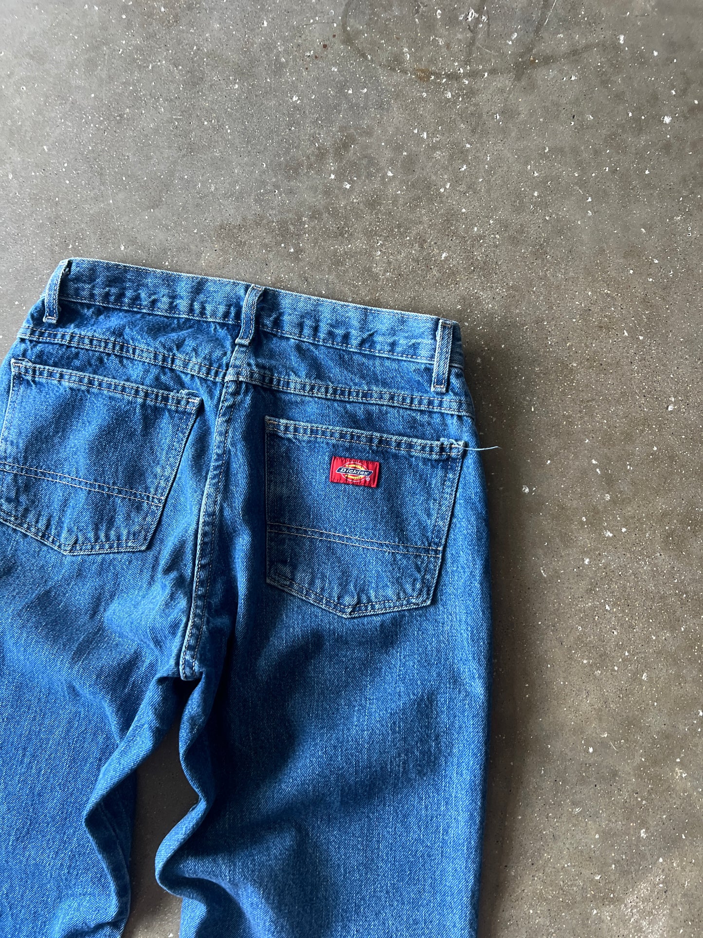 Vintage Denim Blue Dickies Carpenter Pants - 30
