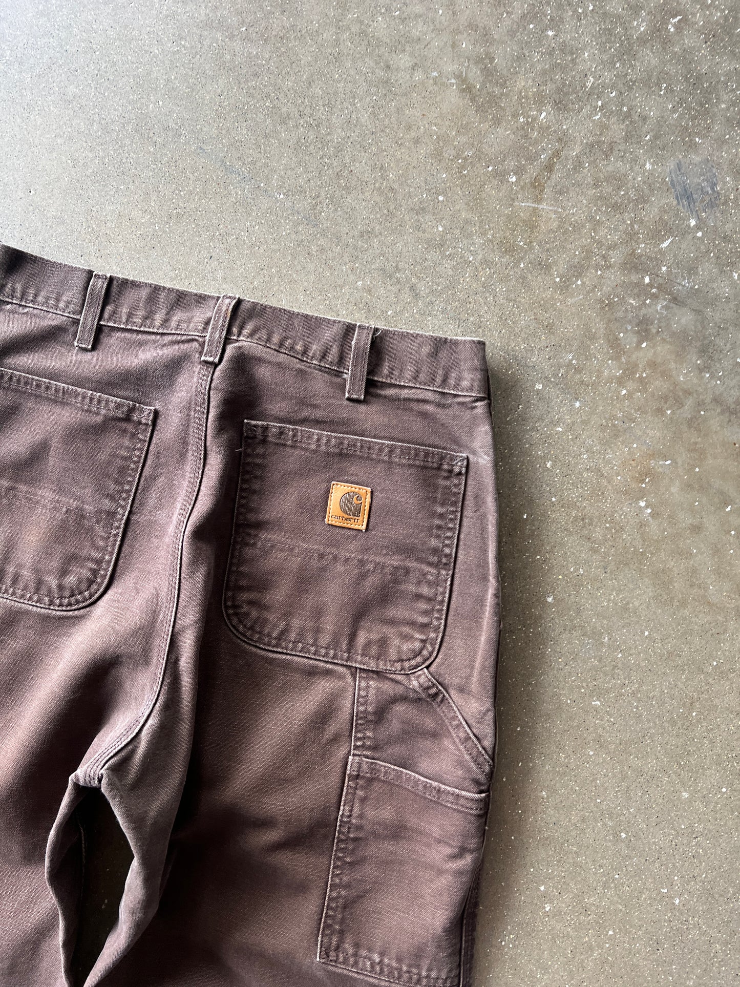 Vintage Mocha Brown Carhartt Carpenter Pants - 32