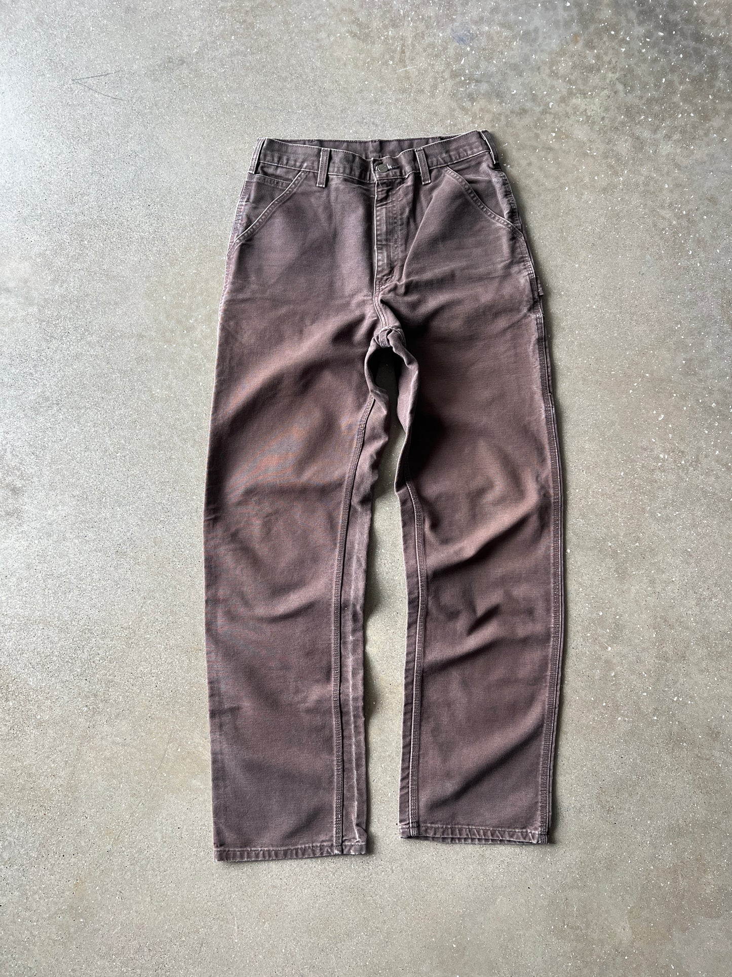 Vintage Mocha Brown Carhartt Carpenter Pants - 32