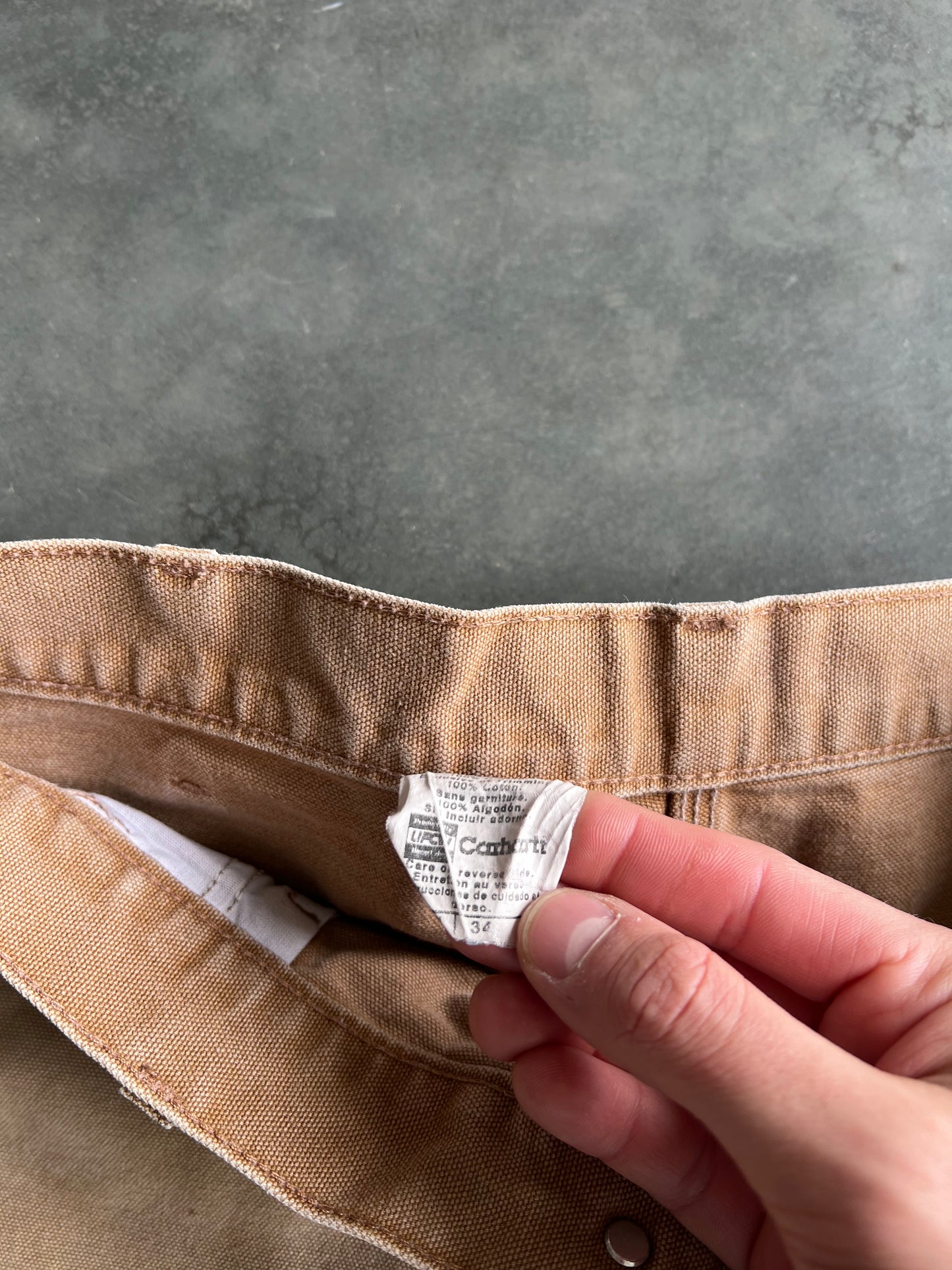 Vintage Carmel Tan Carhartt Shorts - 34