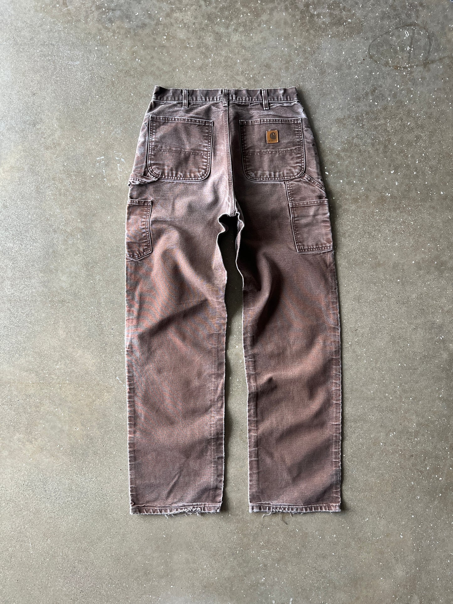 Vintage Mocha Brown Carhartt Carpenter Pants - 32