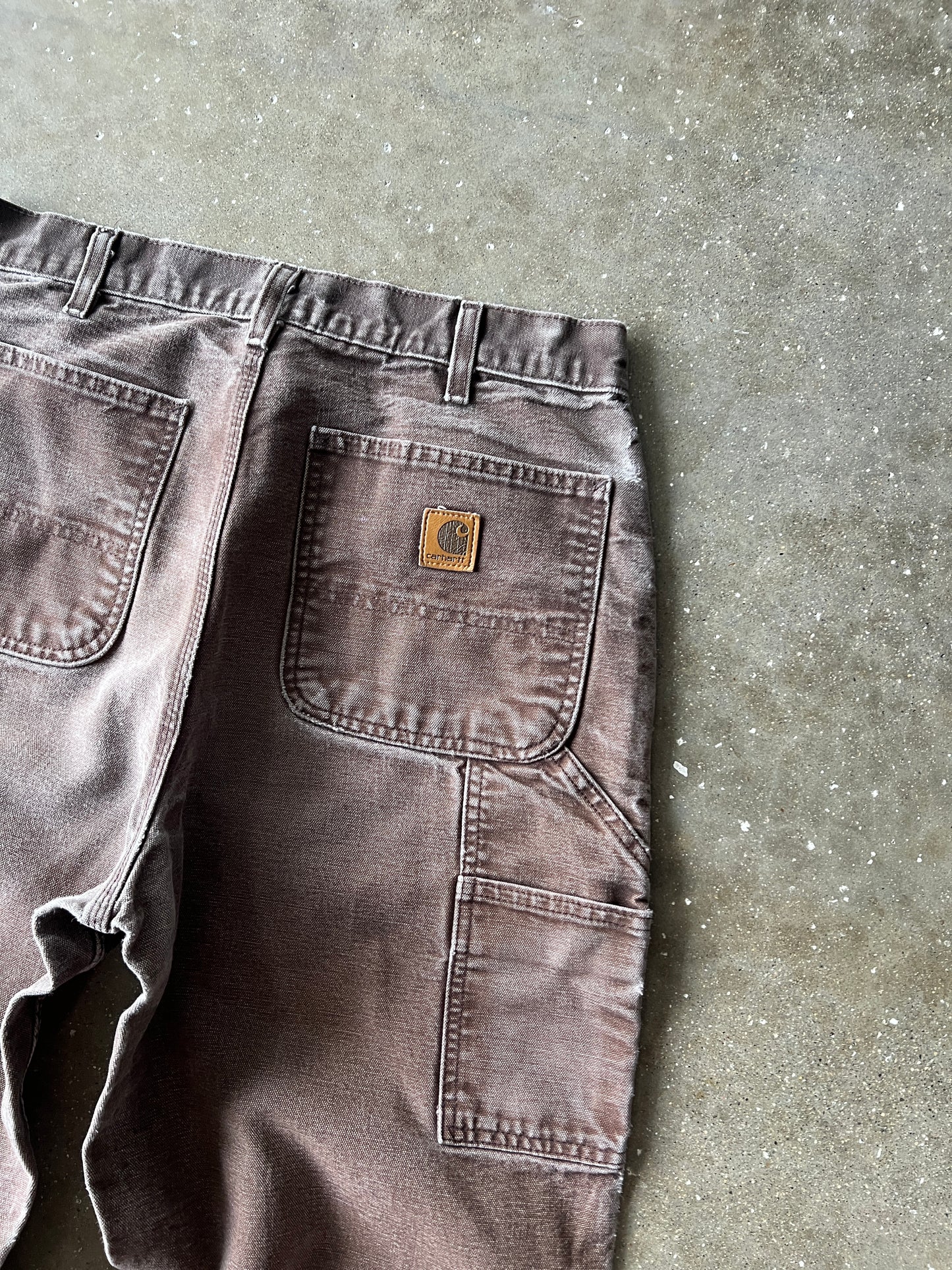 Vintage Mocha Brown Carhartt Carpenter Pants - 32