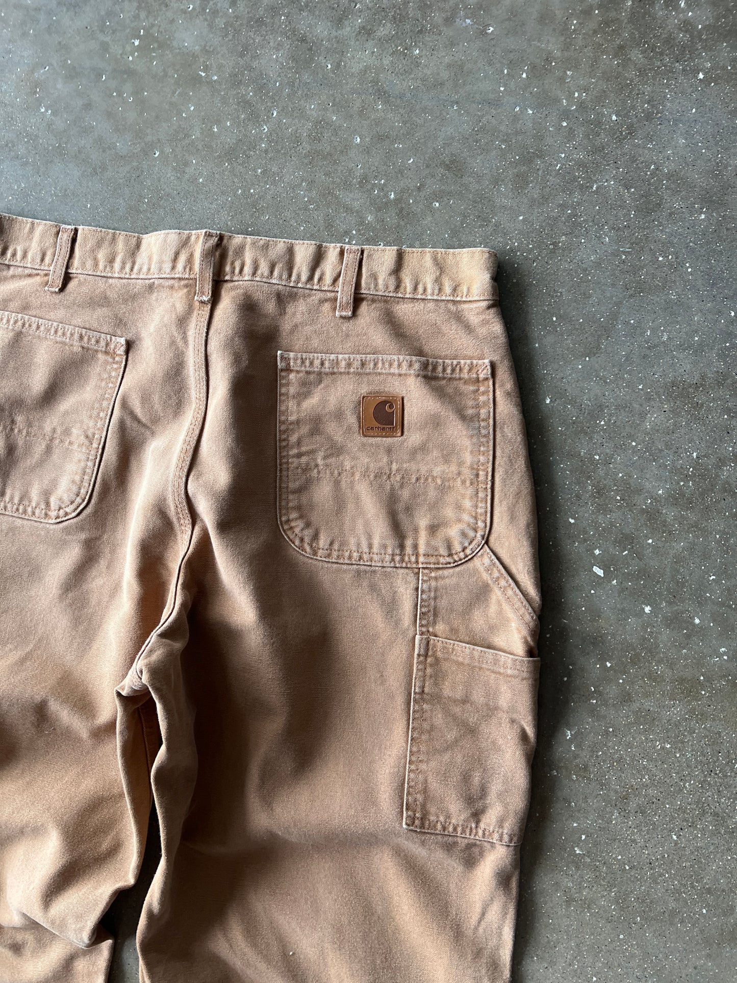 Vintage Carmel Tan Carhartt Carpenter Pants - 36