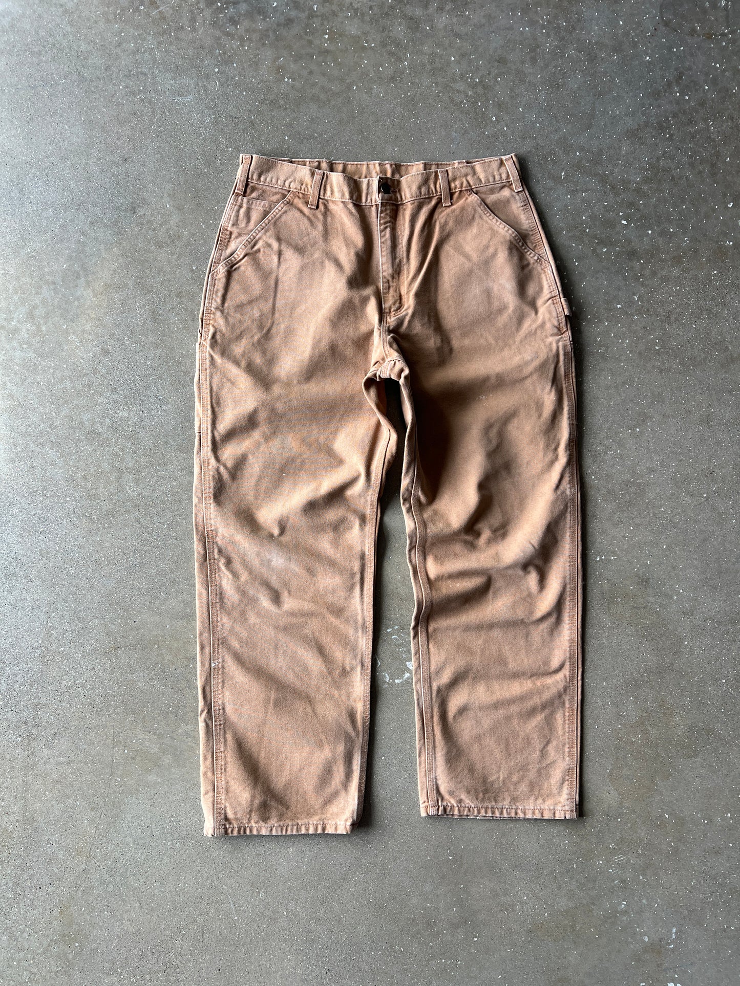 Vintage Carmel Tan Carhartt Carpenter Pants - 36