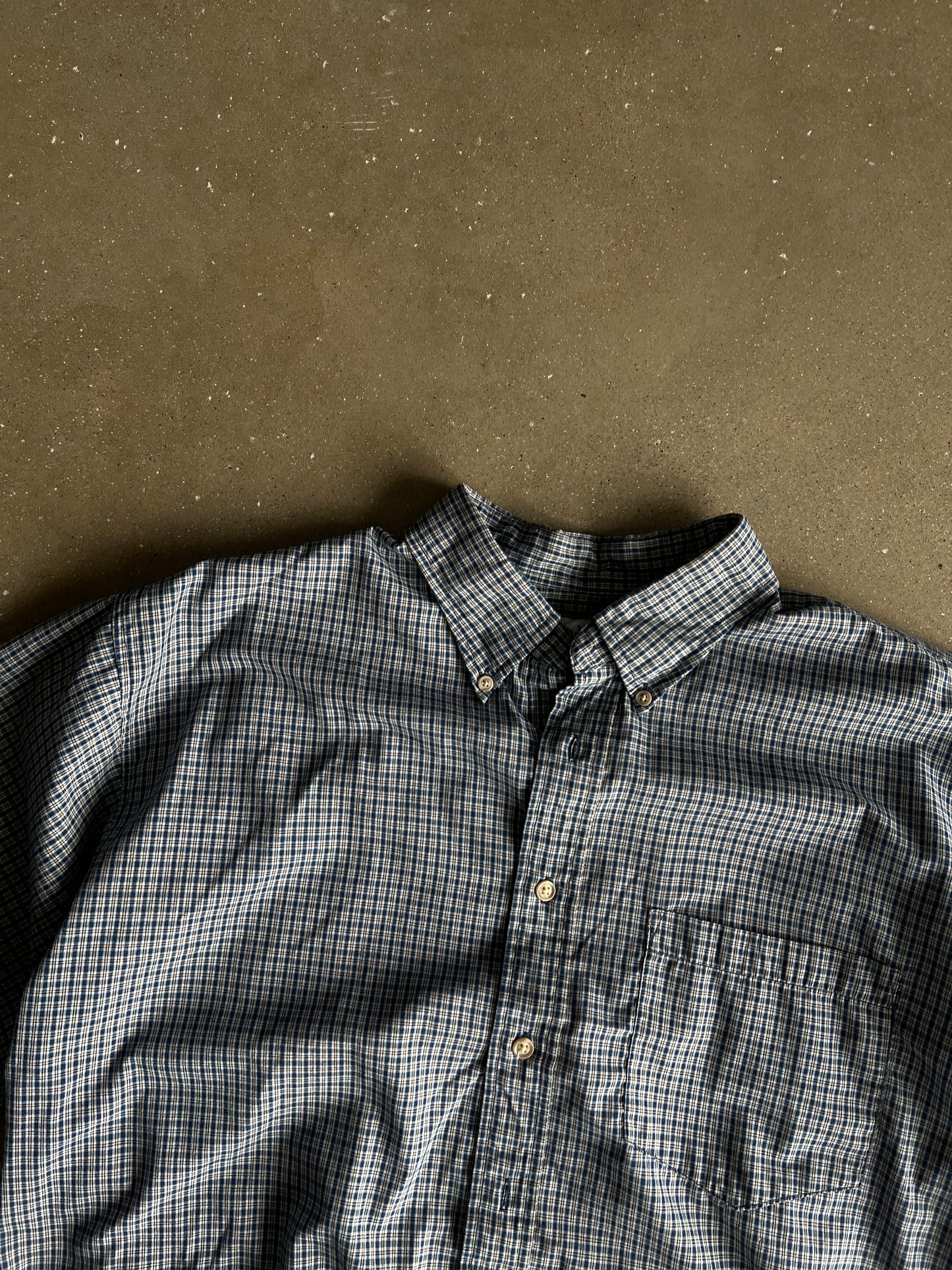 Vintage Light Blue Button Down Shirt - L