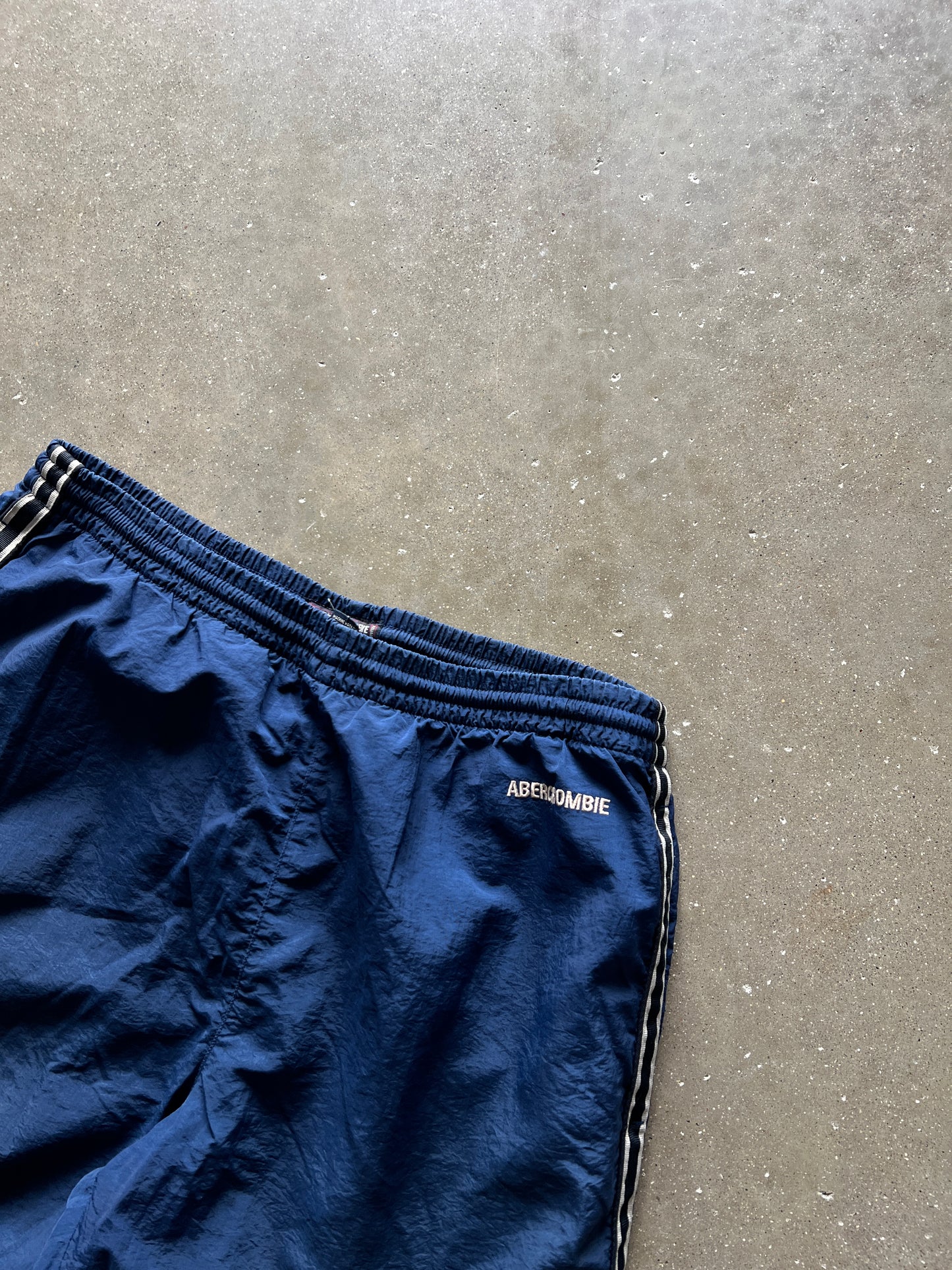 Vintage Sky Blue Abercrombie Track Pants - L