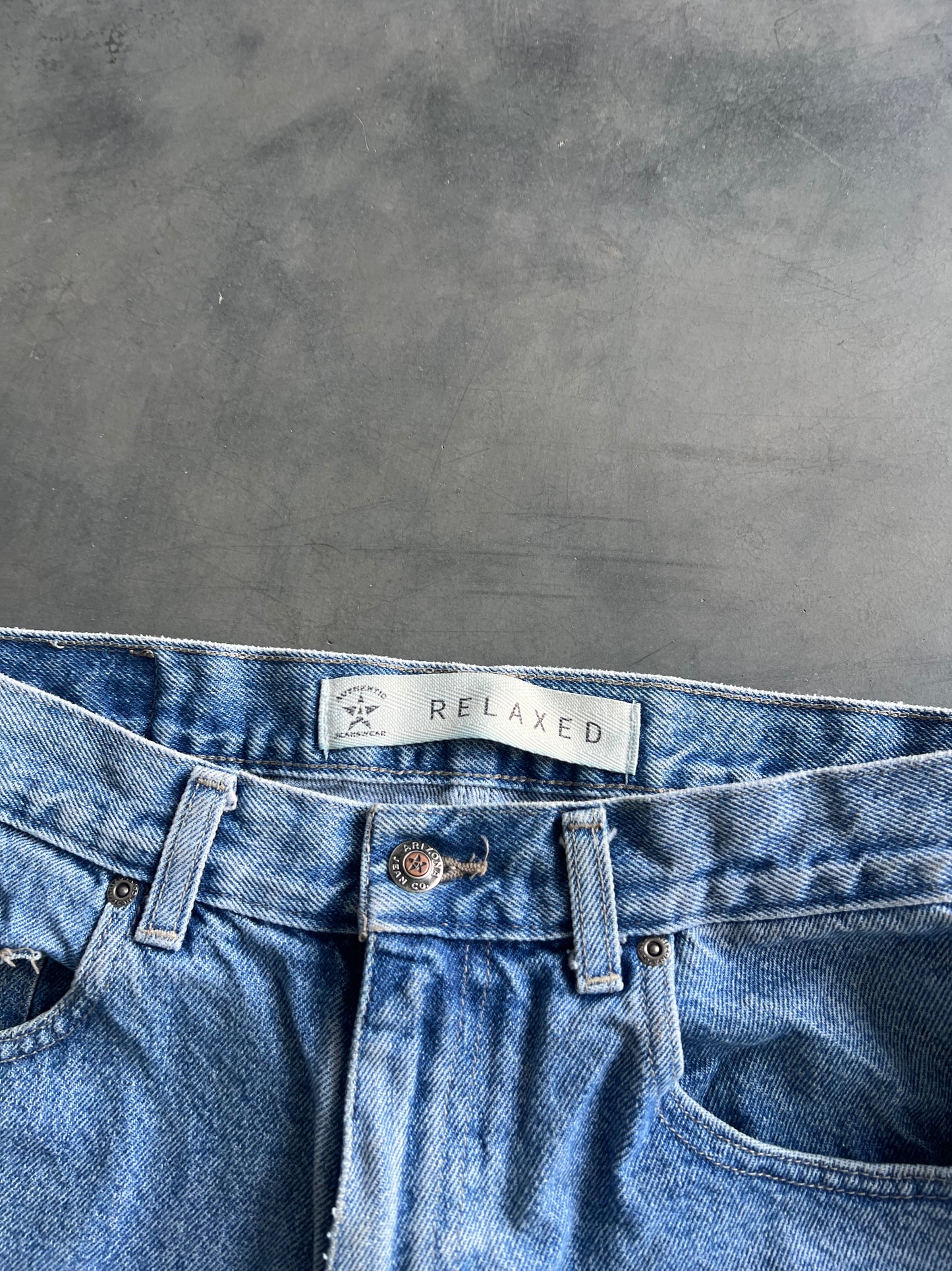 Vintage Denim Blue Arizona Jorts - 30