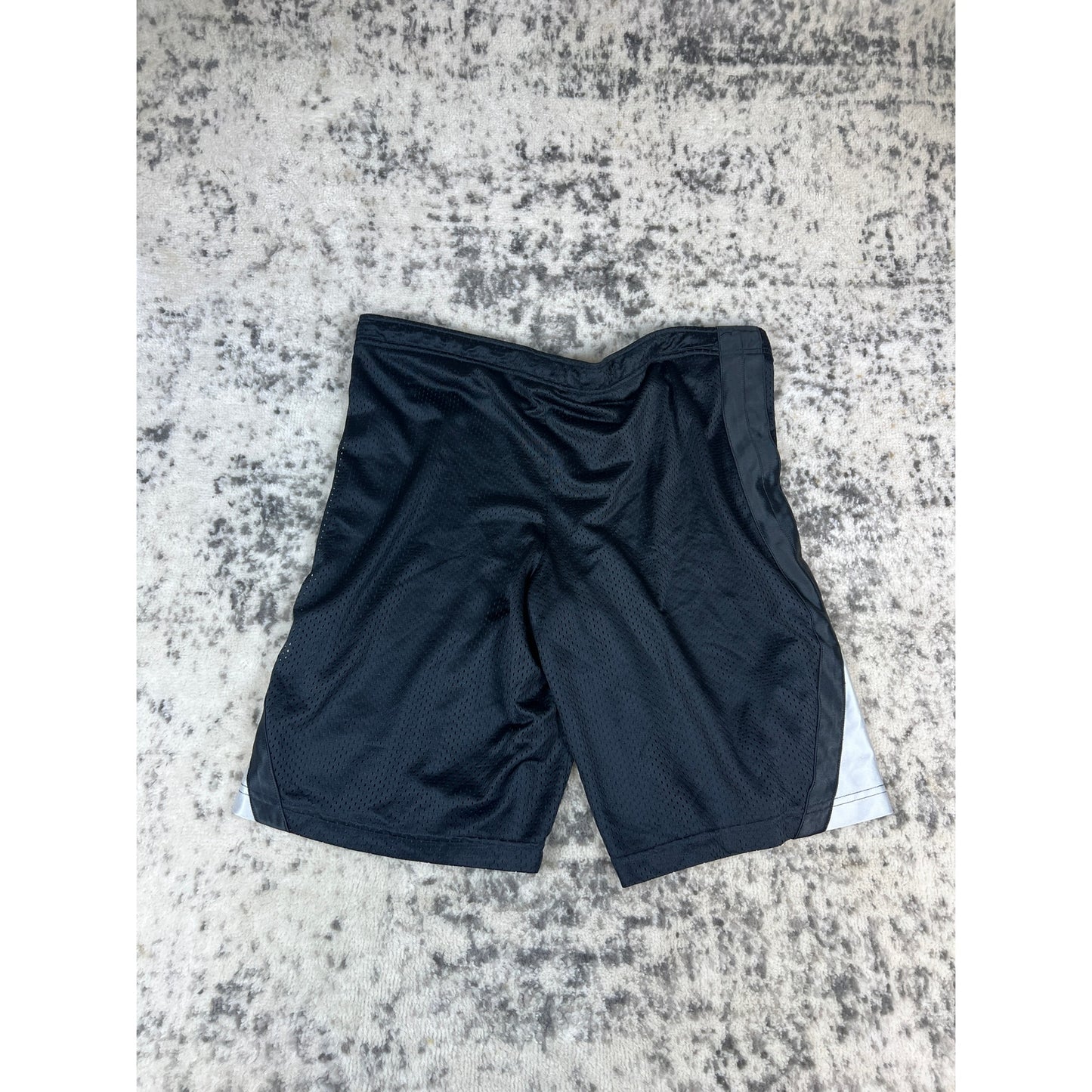 Y2k Black Nike Mesh Basketball Shorts - XL