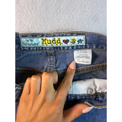 Vintage Mudd Flare Cargo Jeans Womens - 1