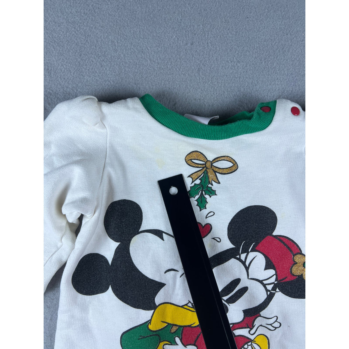 Vintage Disney Mickey Minnie Romper Toddler - 18M