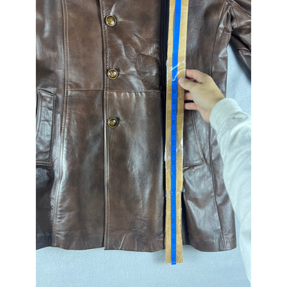 Vintage 70s Grais Leather Jacket - 46/XL