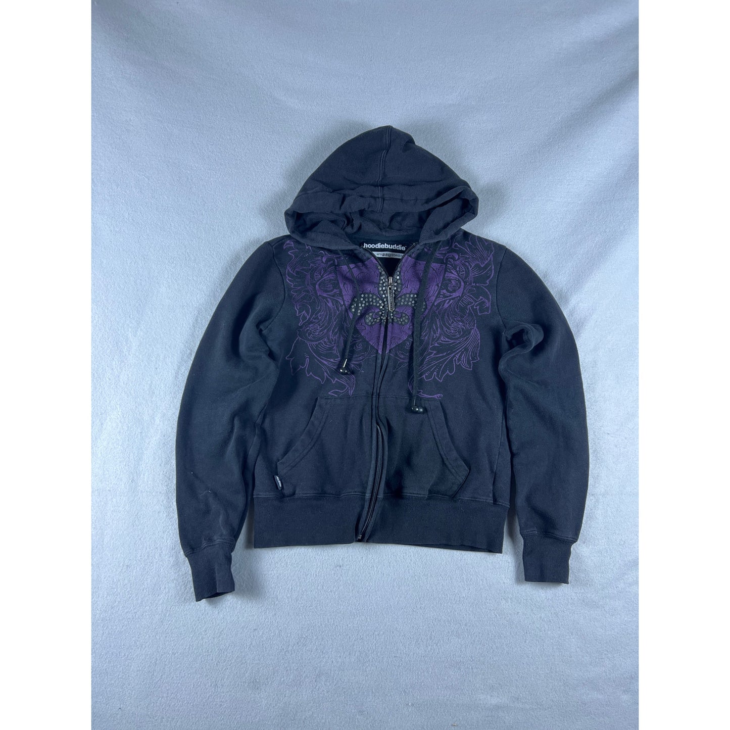Hoodiebuddie Y2K Grunge Hoodie Youth - M