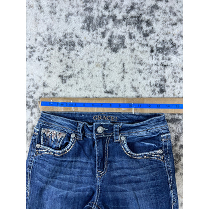 Y2k Denim Blue Grace in LA Bootcut Jeans - 26