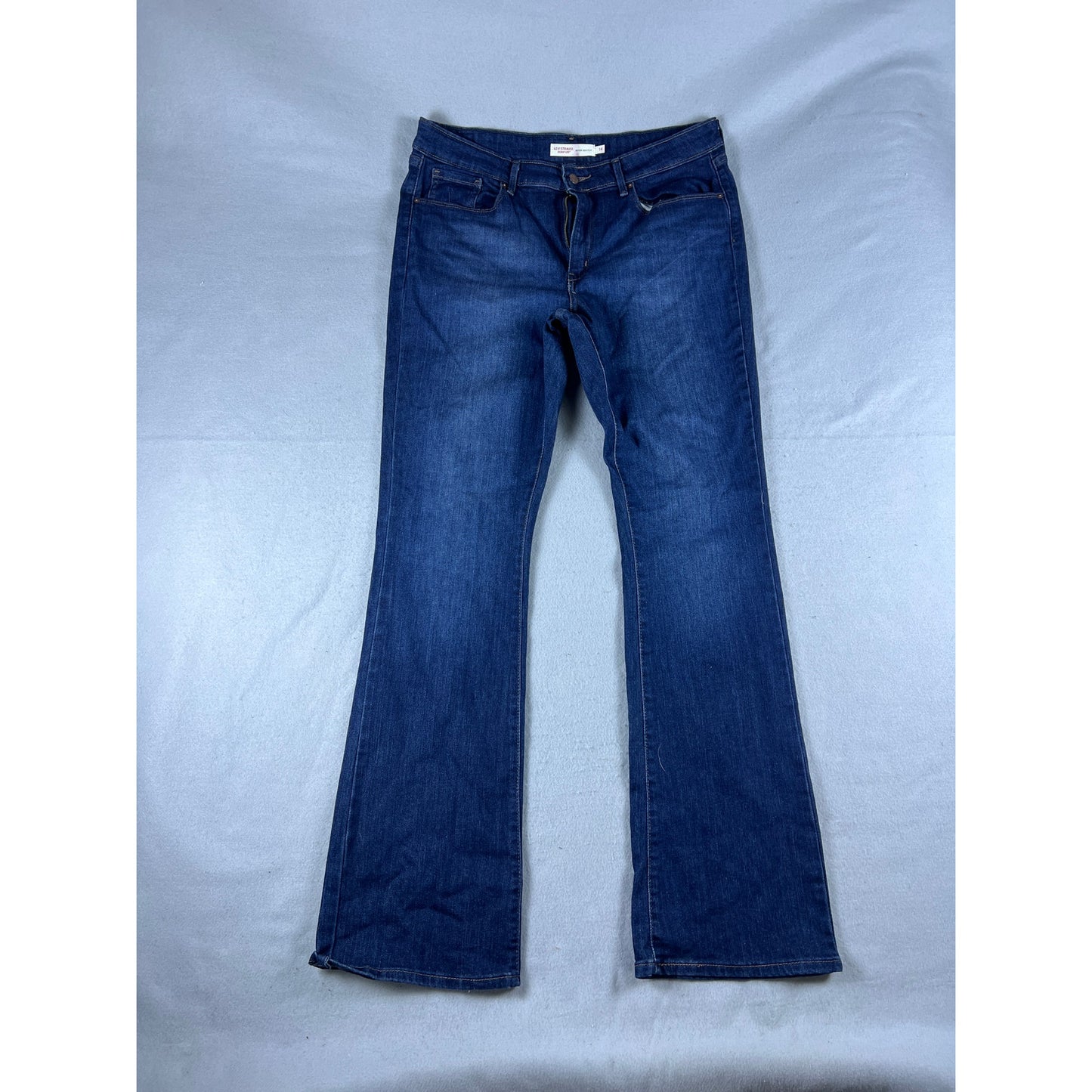Levi Strauss Signature Mid-Rise Bootcut Jeans - 14