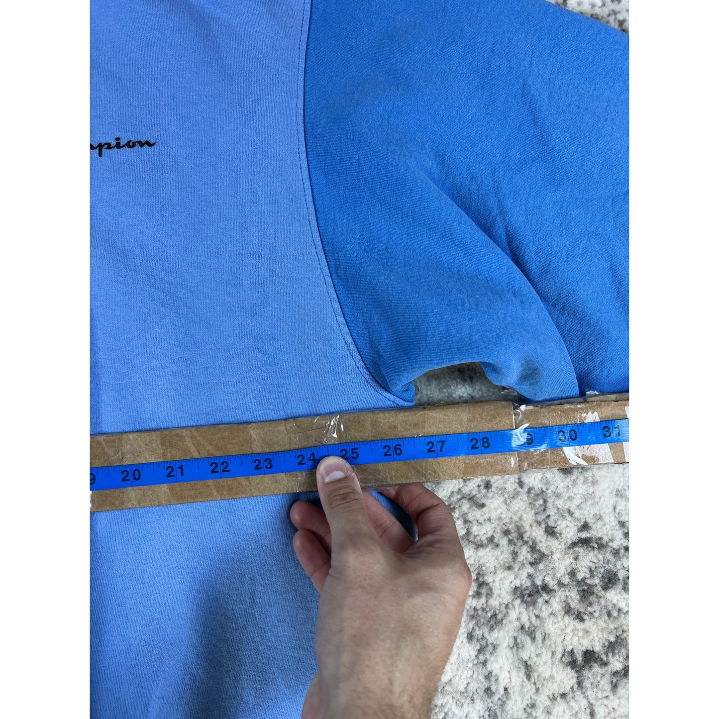 Vintage Two Tone Blue Champion Sweatshirt - XL