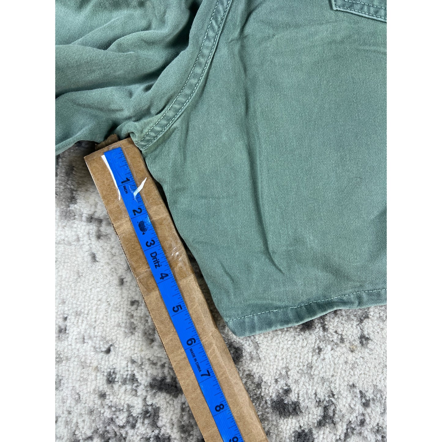 Vintage Z Cavaricci Seafoam Green Denim Shorts - 31