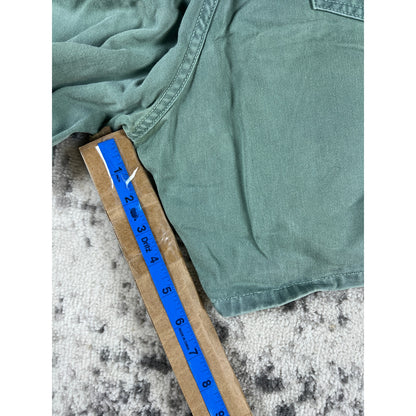 Vintage Z Cavaricci Seafoam Green Denim Shorts - 31