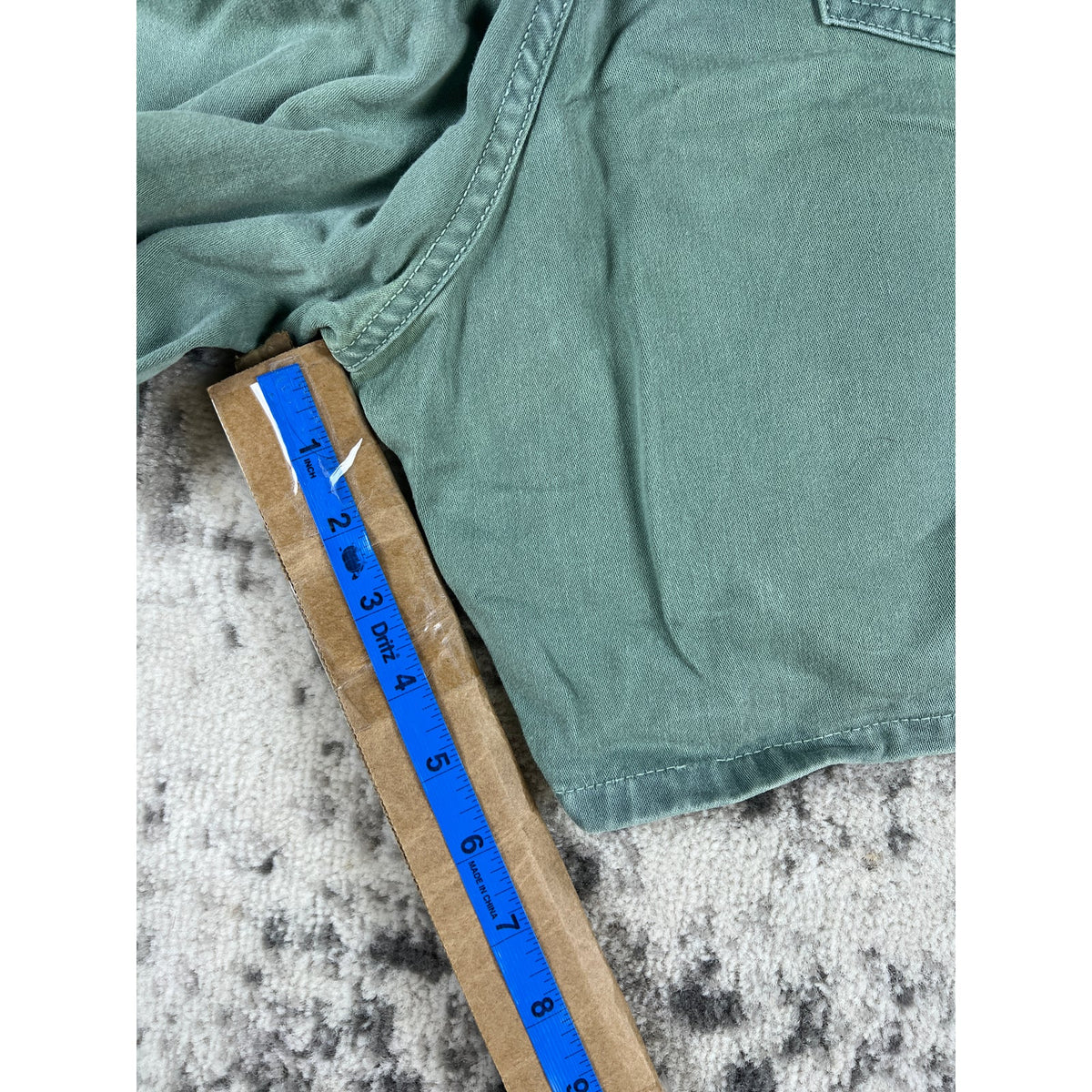 Vintage Z Cavaricci Seafoam Green Denim Shorts - 31