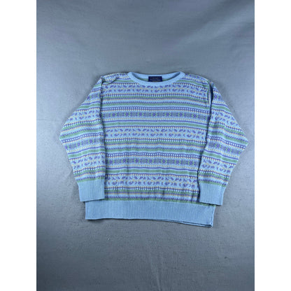 Vintage Willow Ridge Fair Isle Sweater - 1X