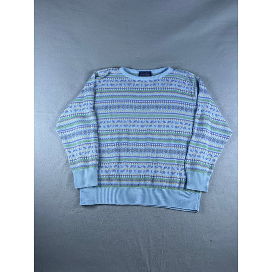 Vintage Willow Ridge Fair Isle Sweater - 1X