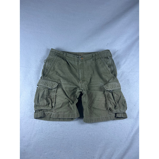 LL Bean Natural Fit Allagash Cargo Shorts - 38