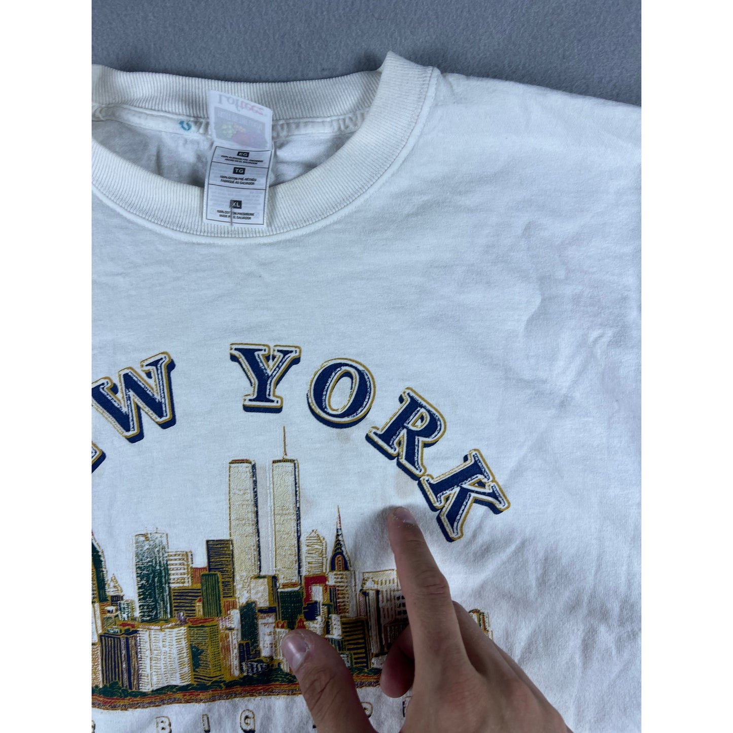 Vintage New York The Big Apple T-Shirt - XL