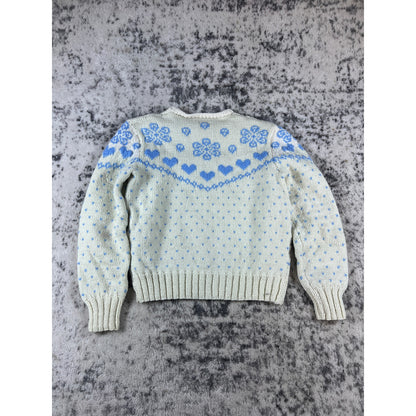 Vintage Handknitted Sweater - XS