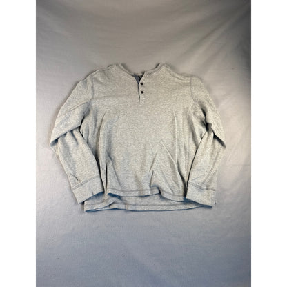 Eddie Bauer Henley Thermal Shirt - L