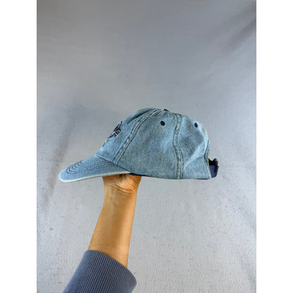 Vintage Hard Rock Cafe Guam USA Denim Hat - OS