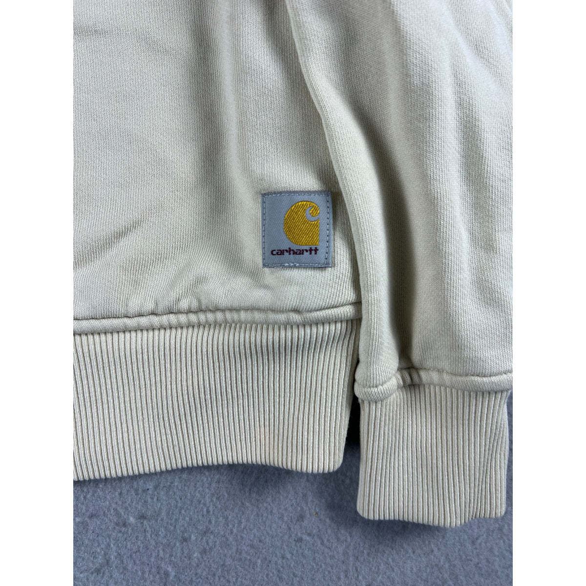 Carhartt Tencel Fiber Series 1/4 Zip Pullover Sweatshirt Womens - S