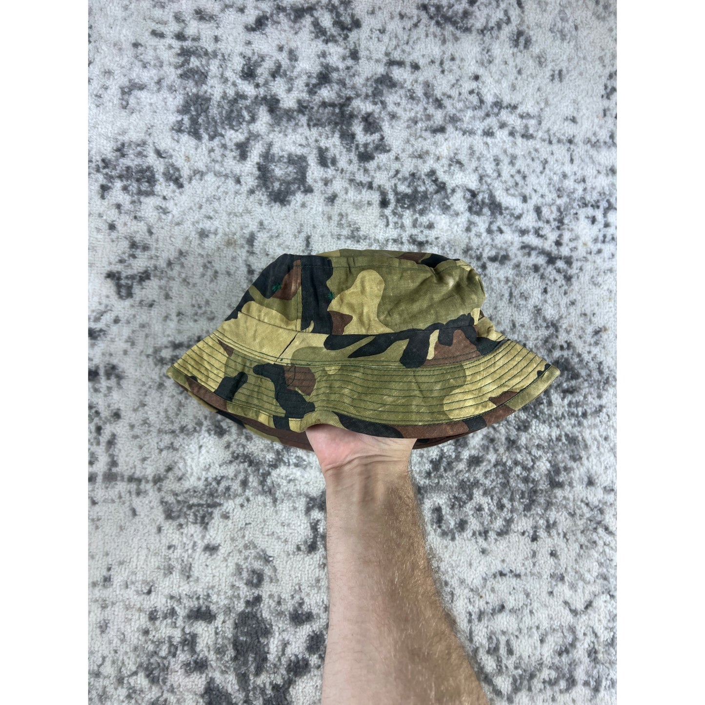 Vintage Duck Bay Camoflage Bucket Hat