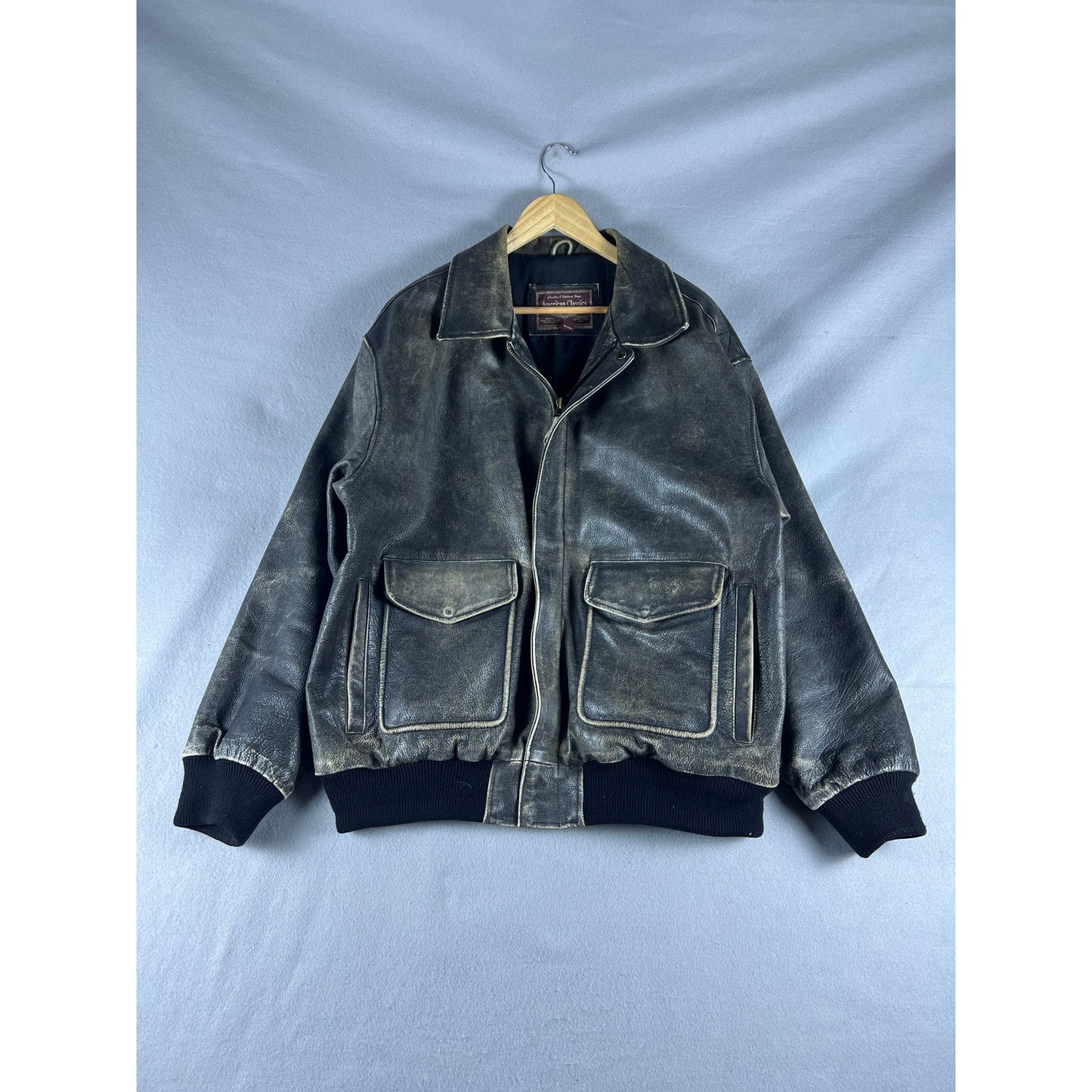 Vintage American Classics Colebrook Flight Bomber Jacket - XL