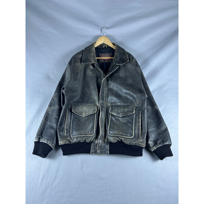 Vintage American Classics Colebrook Flight Bomber Jacket - XL