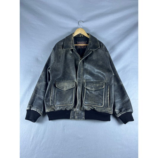 Vintage American Classics Colebrook Flight Bomber Jacket - XL