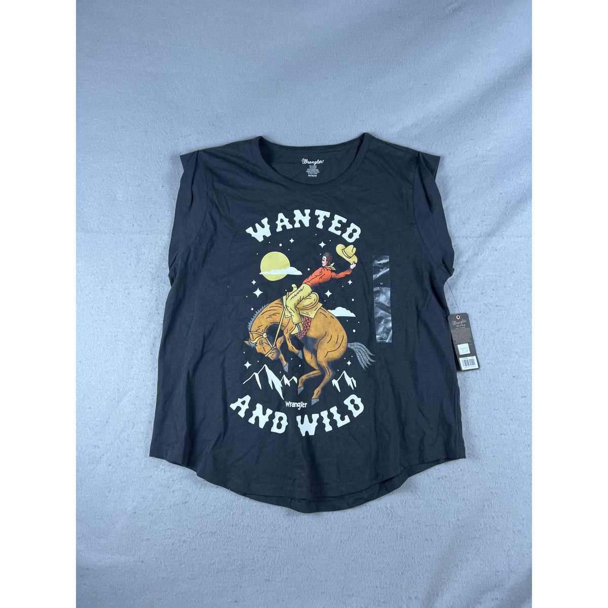Wrangler Wanted and Wild Tank Top Womens - M