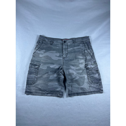 Union Bay Grey Camo Cargo Shorts - 38
