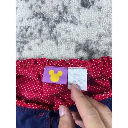 Vintage Disney Winnie The Pooh Skirt Girls 6-9 Months Blue Ruffle Capelet Wrap