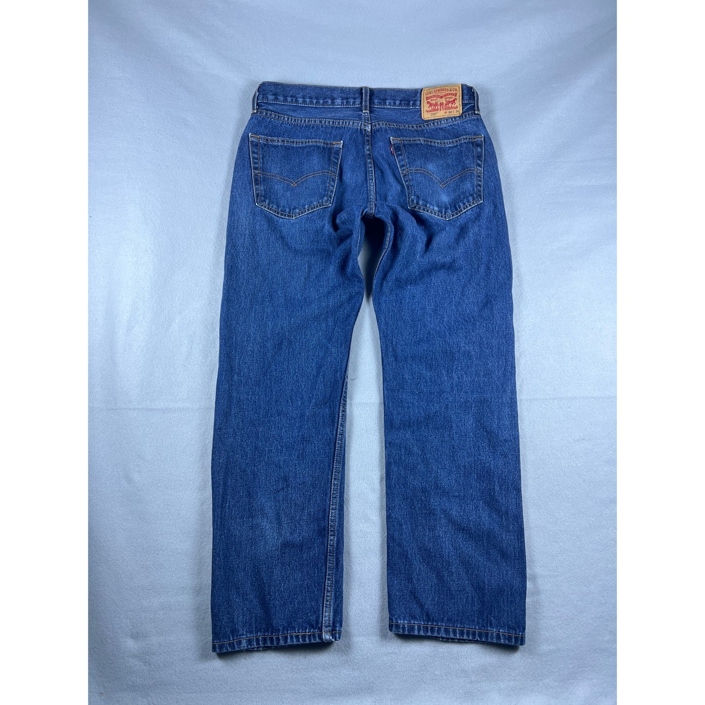 Levi 505 Dark Blue Denim Jeans - 36