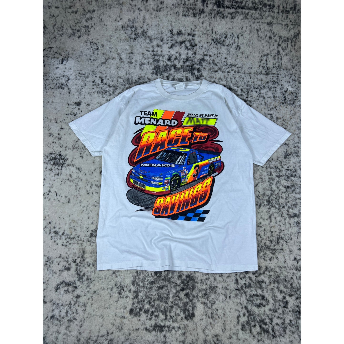 VTG NASCAR Racing T-Shirt - L
