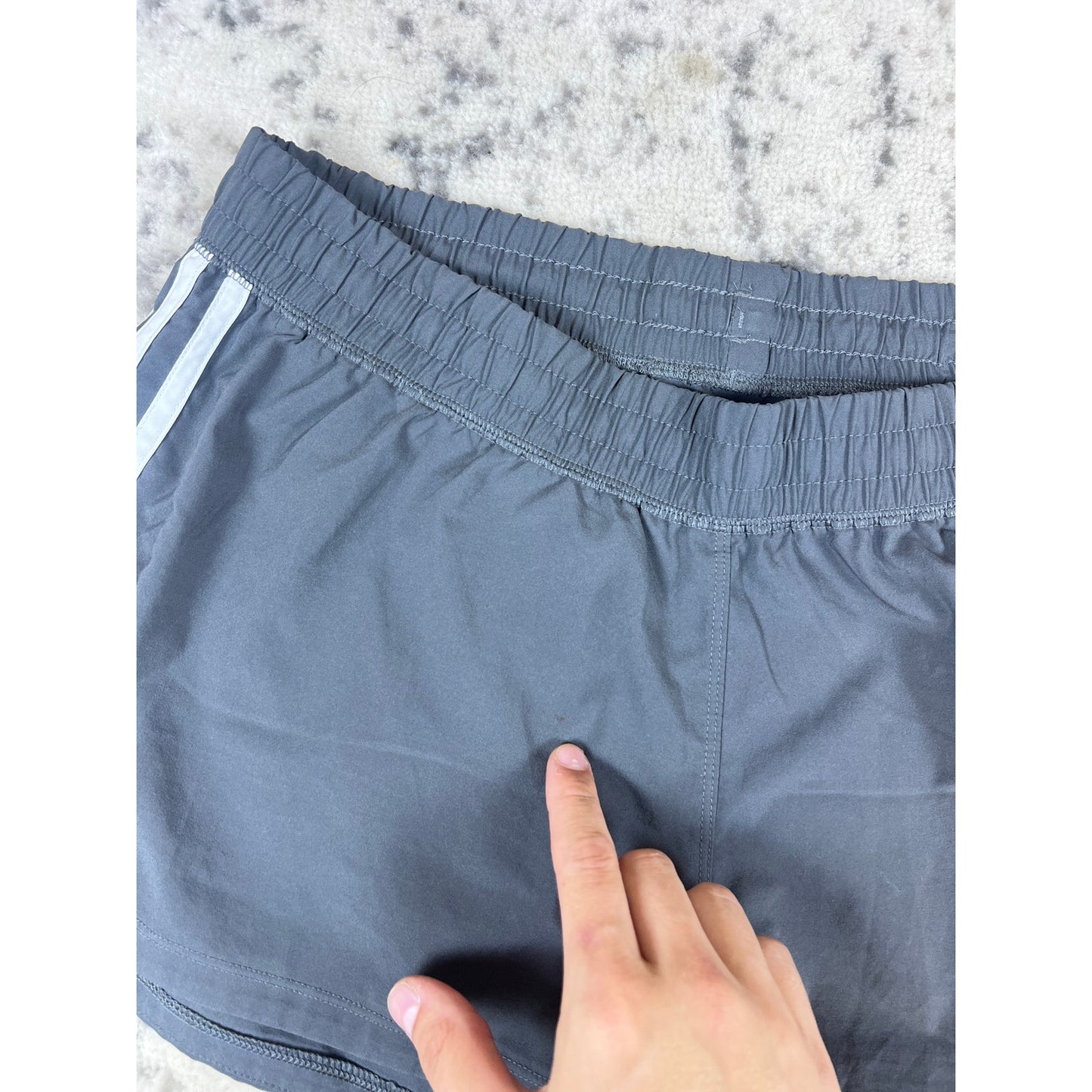 Y2k Adidas Track Shorts - L