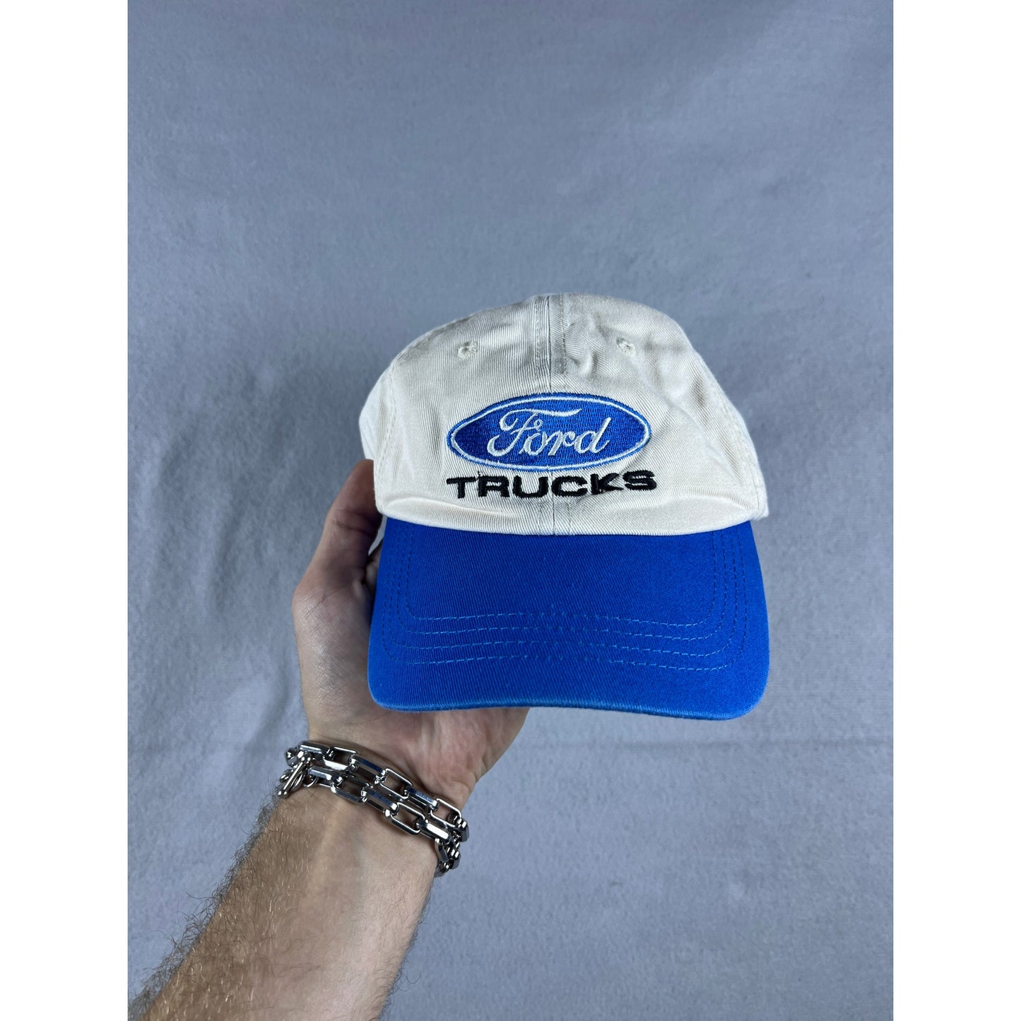Vintage Embroidered Ford Trucks Snapback Hat