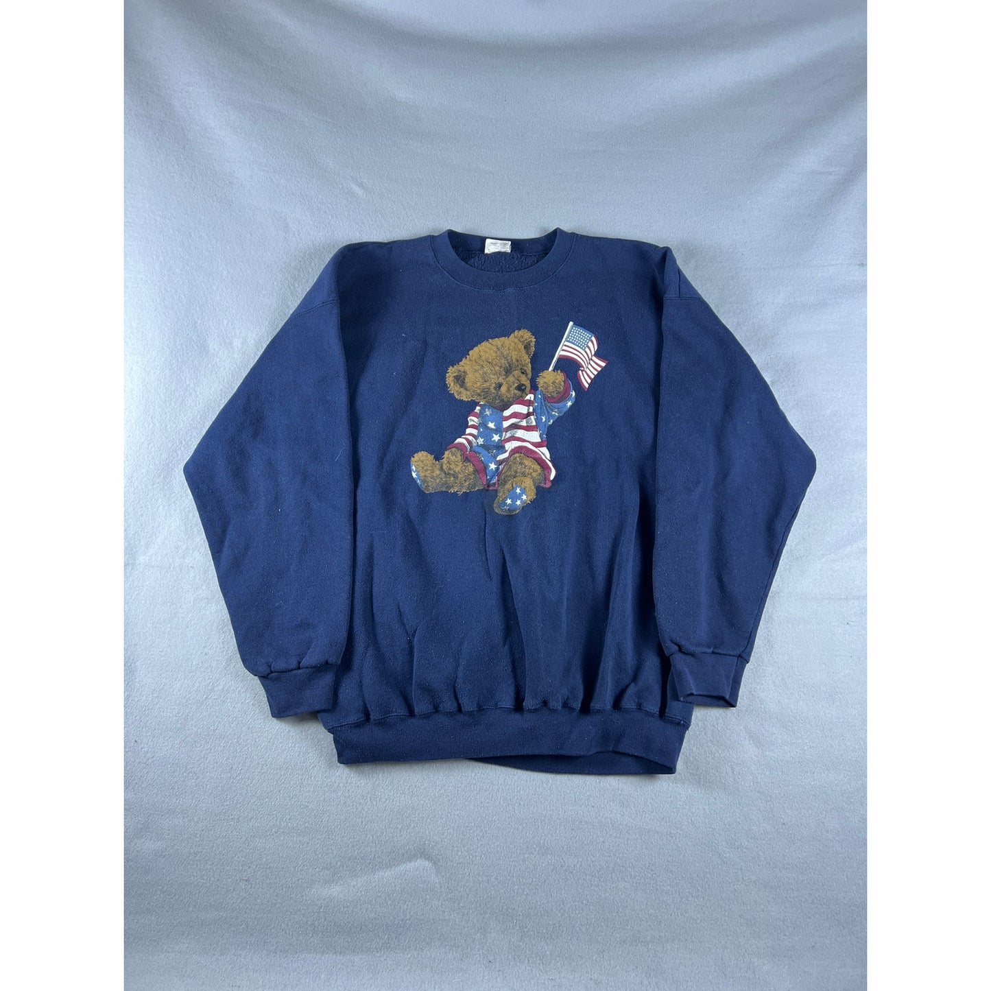 Vintage Cliff Engle Teddy Bear Sweatshirt - XL