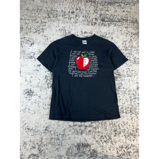 Vintage Teacher T-Shirt Adult - L