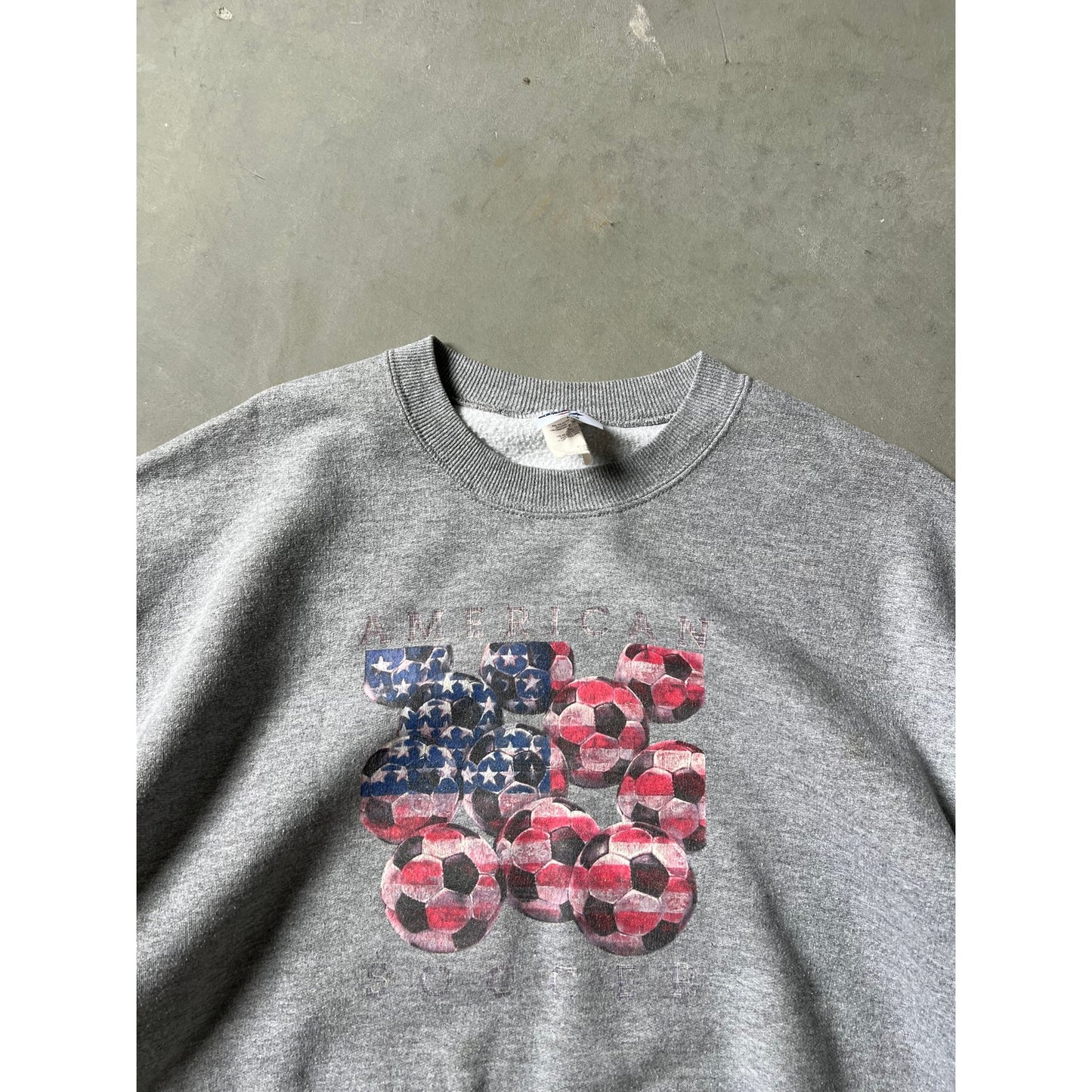 Vintage World Cup Soccer Crew - XL