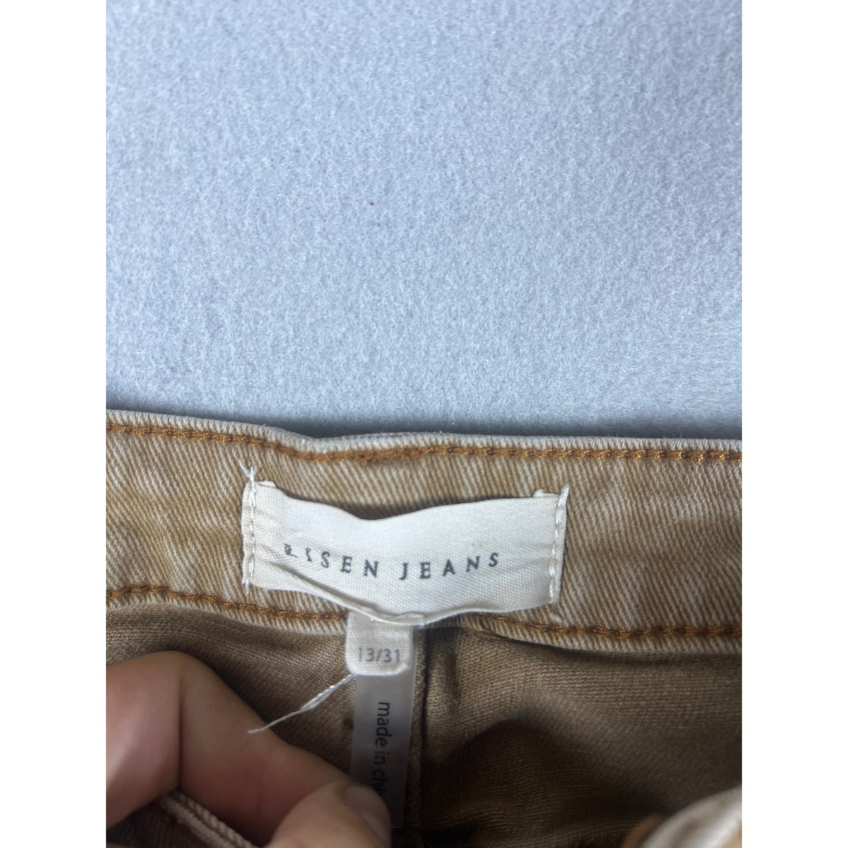 Risen Straight Leg Denim Jeans Womens - 13/31