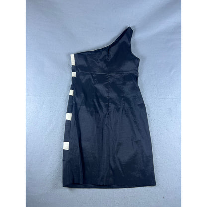 Dressbarn One Shoulder Mini Cocktail Dress - 14