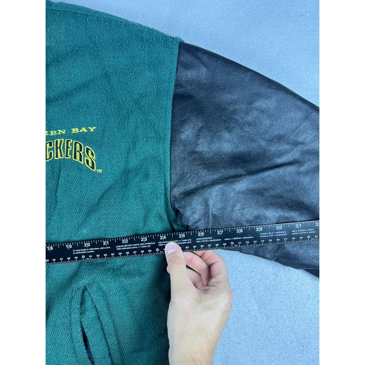 Vintage Green Bay Packers Varsity Jacket - XL